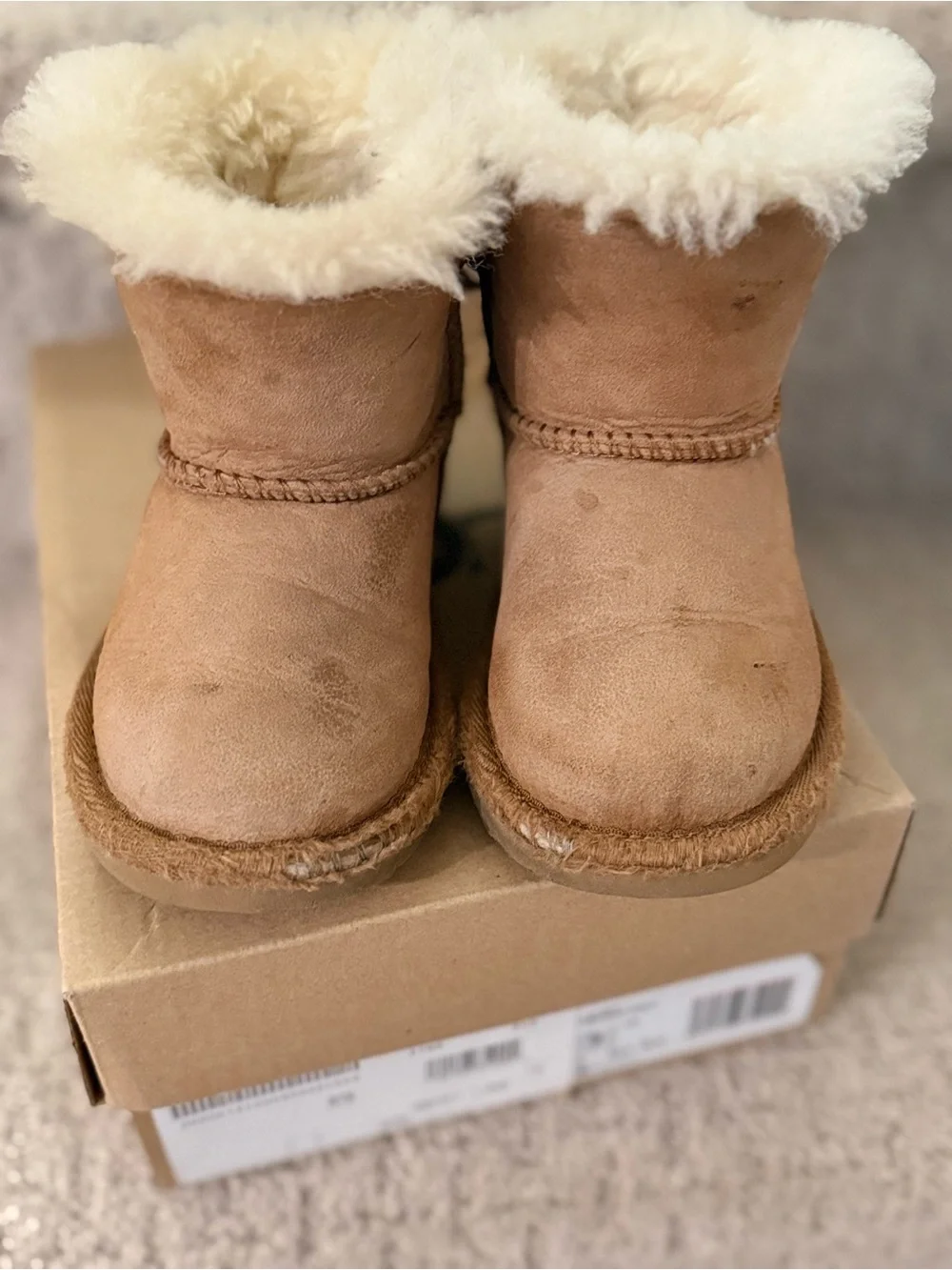 UGG Toddler Mini Bailey Bow II Boots